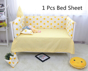 Cute Chick Pattern Baby Bedding Set Crib