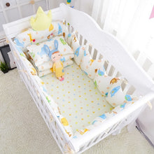Load image into Gallery viewer, Baby Bedding Set with Hanging Storage Bag Toddler Crib