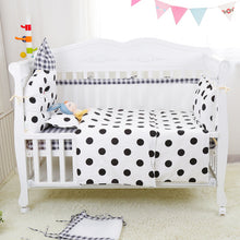 Load image into Gallery viewer, 4pcs/set Crib Around Safe Bumpers
