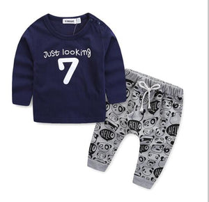 Newborn clothes for babys style letter printed casual baby