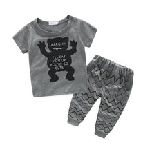 Load image into Gallery viewer, Newborn clothes for babys style letter printed casual baby