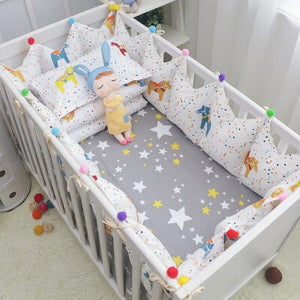 Crown Design Crib Bedding Set