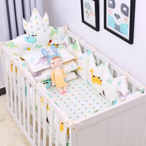 Crown Design Crib Bedding Set