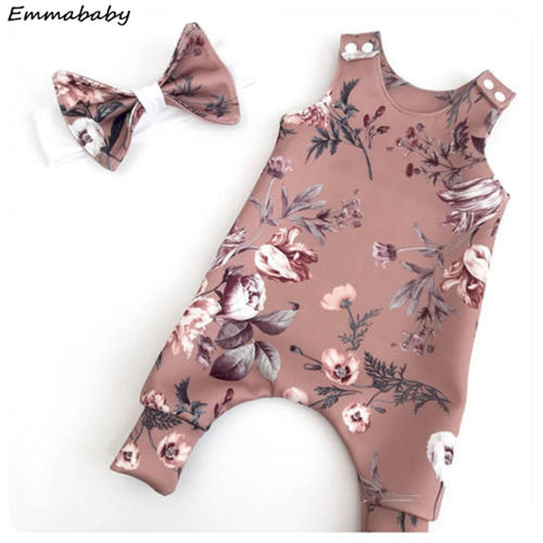 Floral Newborn Baby Girls Clothing Sets