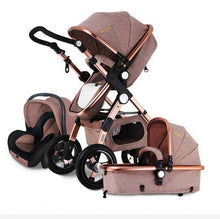 Load image into Gallery viewer, Golden baby high quality CE safety   3 in 1 baby strollers