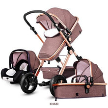 Load image into Gallery viewer, Golden baby high quality CE safety   3 in 1 baby strollers