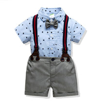 Load image into Gallery viewer, Baby boy clothes Gentleman Rompers + Vest + pants