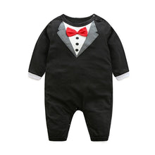 Load image into Gallery viewer, Baby boy clothes Gentleman Rompers + Vest + pants