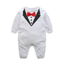 Load image into Gallery viewer, Baby boy clothes Gentleman Rompers + Vest + pants