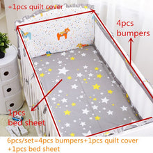 Load image into Gallery viewer, Cute Baby Crib Bedding Set