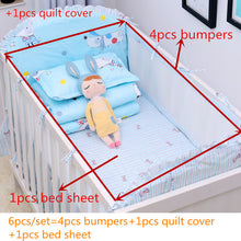 Load image into Gallery viewer, Cute Baby Crib Bedding Set