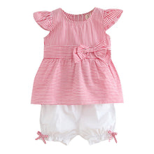 Load image into Gallery viewer, Summer Fashion baby girls clothing set Newborn