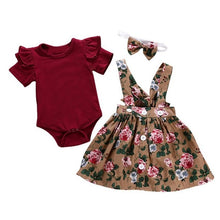 Load image into Gallery viewer, Autumn Baby Clothes Sets Newborn Girl