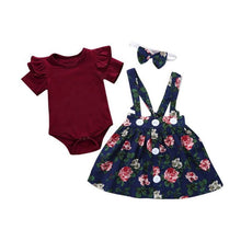 Load image into Gallery viewer, Autumn Baby Clothes Sets Newborn Girl