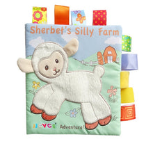 Load image into Gallery viewer, 3D Embroidery Soft Baby Cloth Book